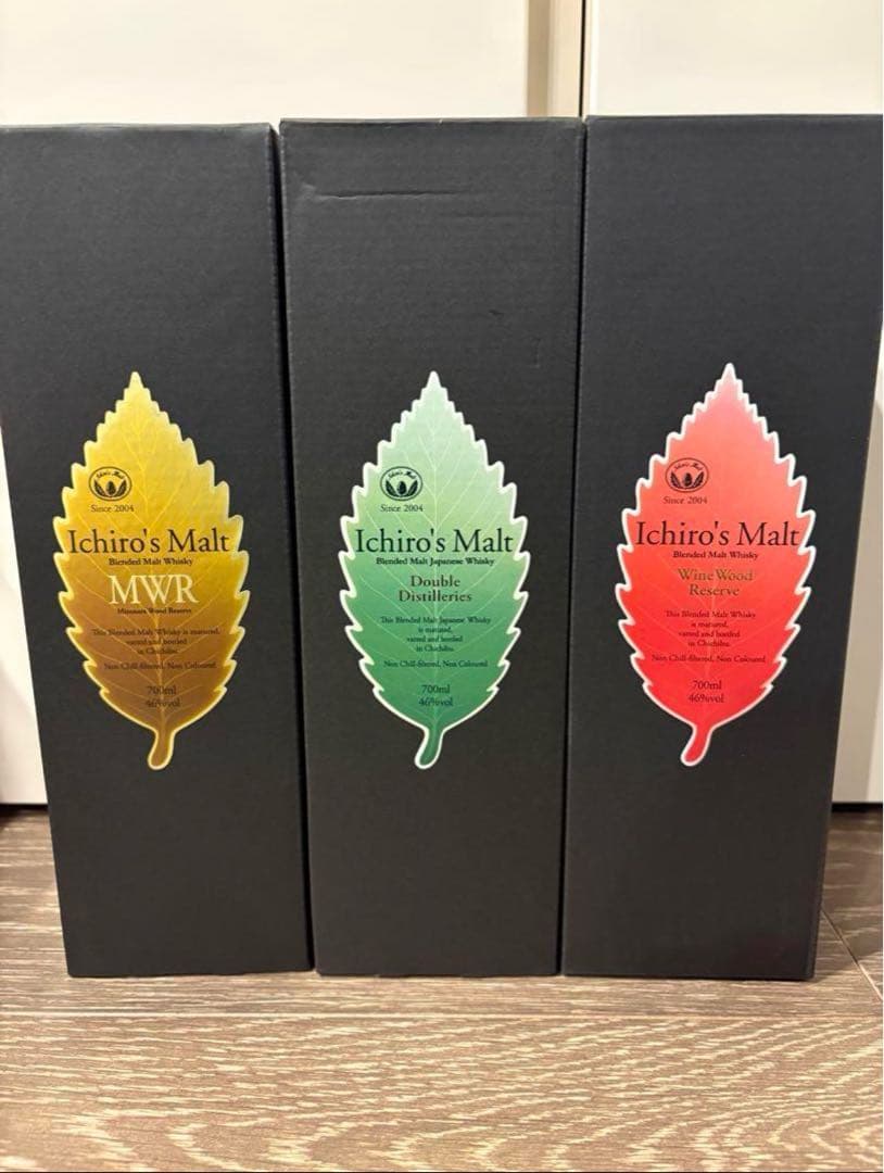 イチローズモルト WWR.DDR.MWR 3本セット