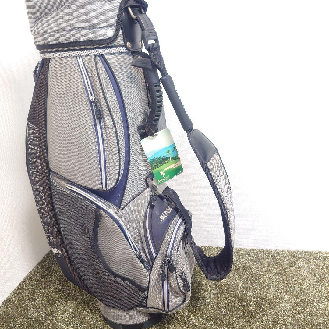 Munsingwear グレー キャディバッグ