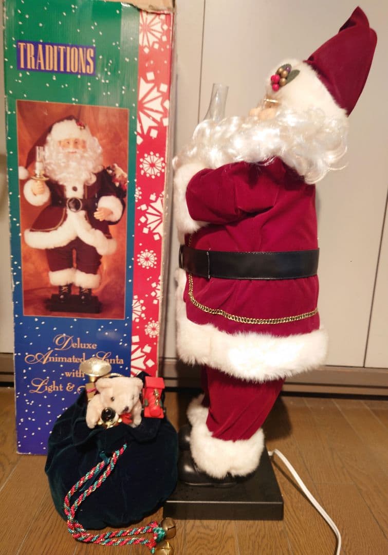 アンティーク　サンタクロース置物人形　ビンテージ