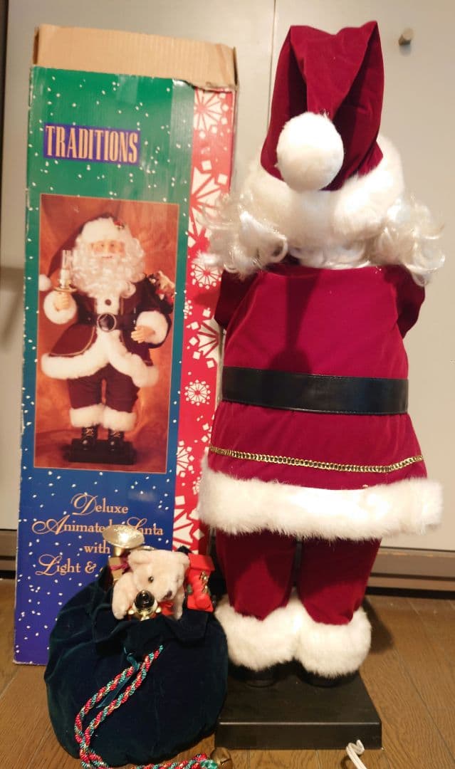 アンティーク　サンタクロース置物人形　ビンテージ