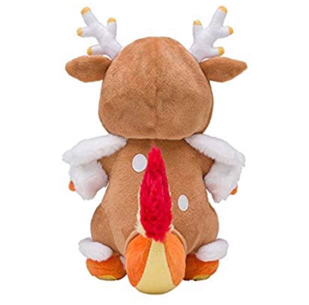 ポケモンセンター　クリスマス　シカポンチョ　ヒトカゲ　ぬいぐるみ