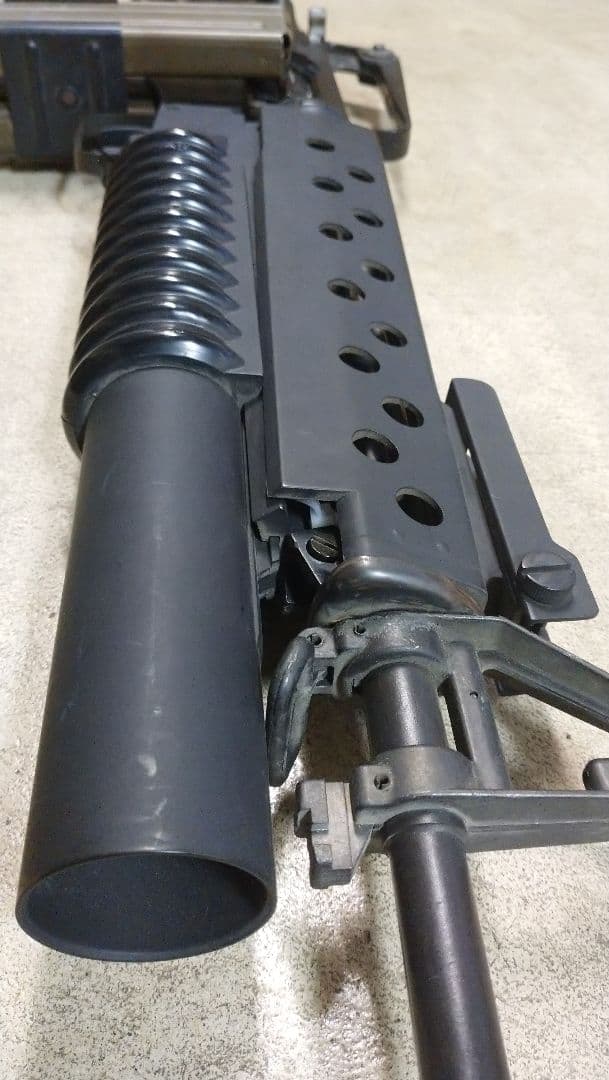 M16小銃 M203擲弾銃 樹脂製モデルガン