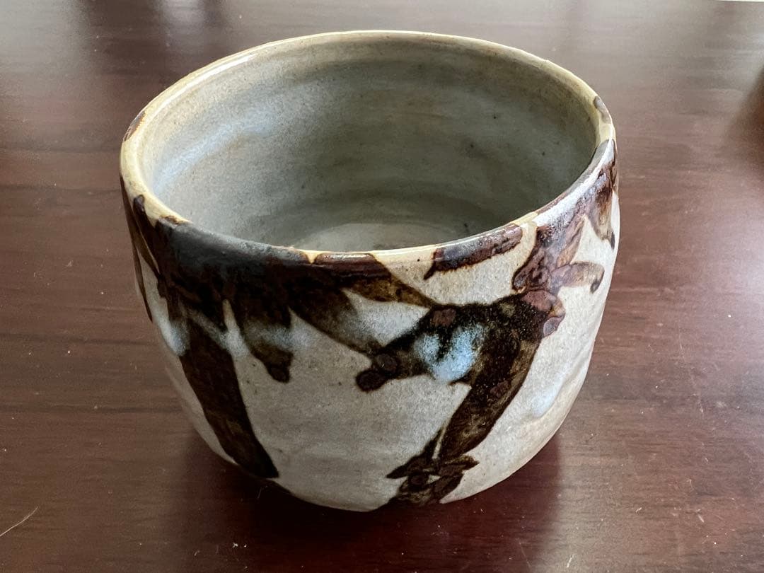 虎渓山水月窯　唐津風　茶碗