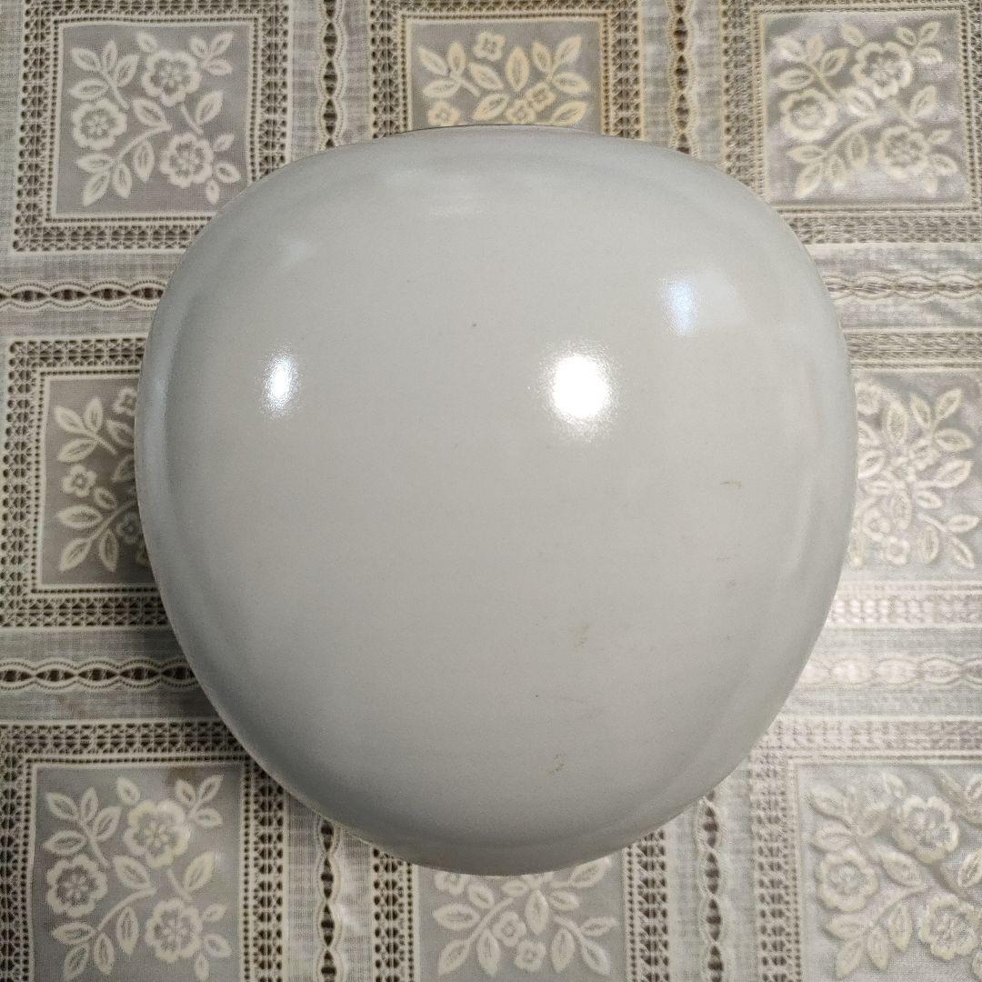 ★河合誓徳★ 「 釉裏紅瑞穂壷」 花瓶 日本芸術院会員、栞、ウコン布＆共箱付