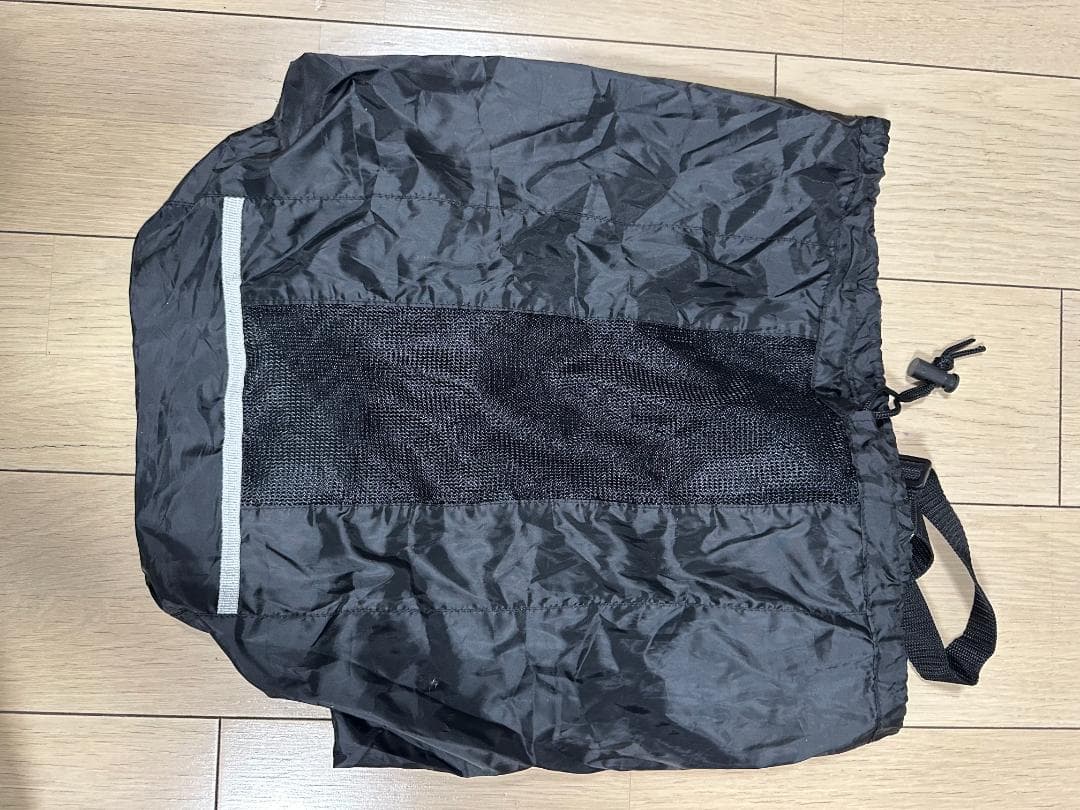 防災用のリュック（車付き、水袋にもなる）