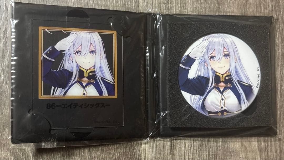 86 -エイティシックス ブック型スタンド　缶バッジ　アクリルカード