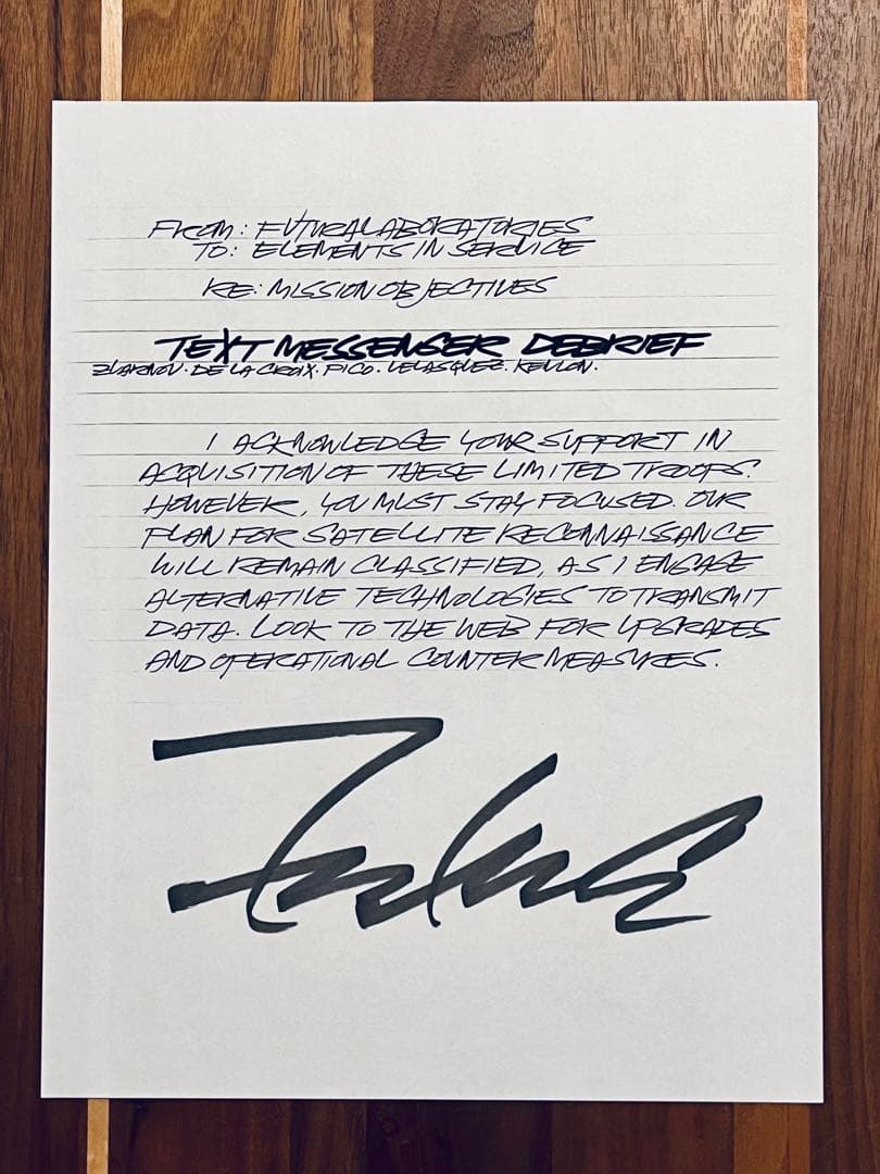 コレクション FUTURA2000 // 5PAC OFFICER SERIES X 4