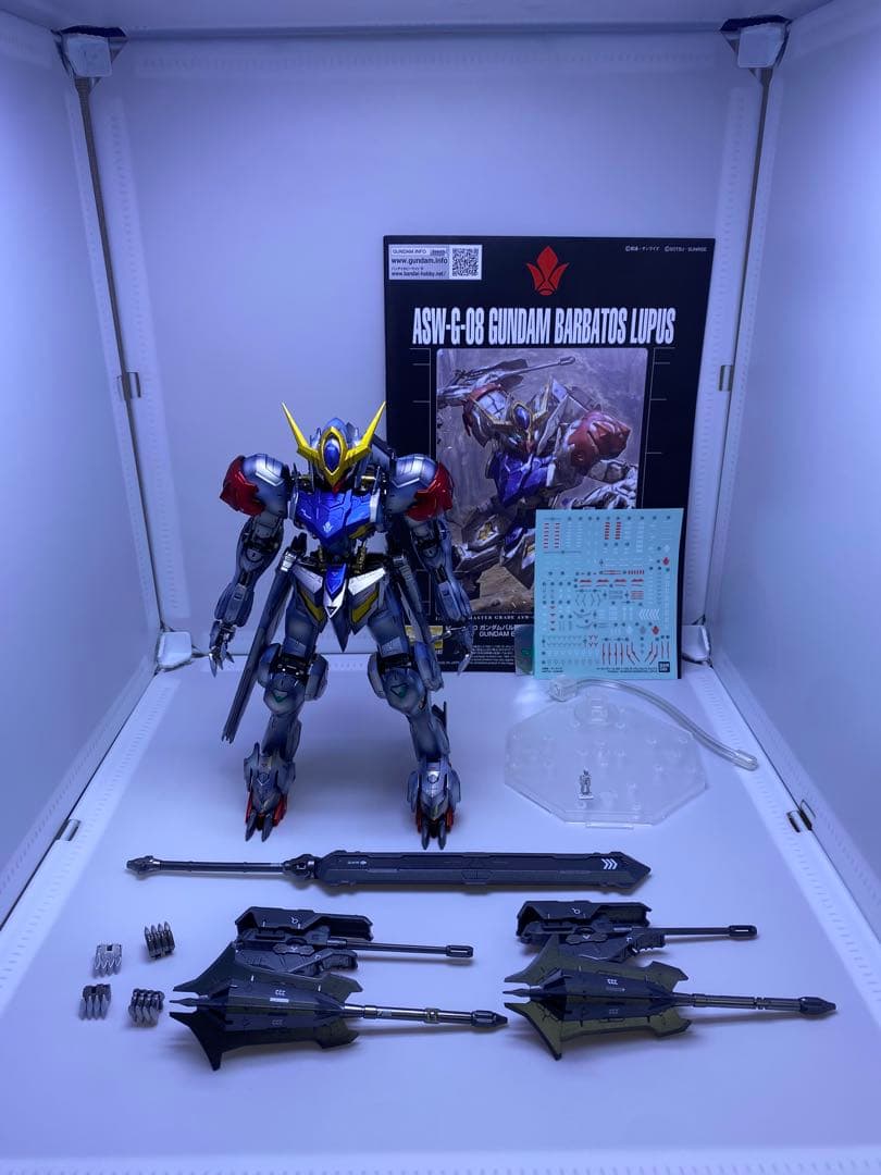 MG ガンダムバルバトスルプス 塗装済み完成品 ガンプラ