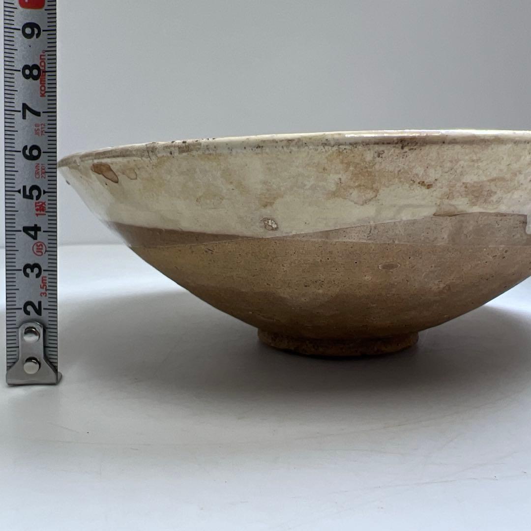 中国宋時代　白磁鉢　口径約17㎝　東Y8-0130☆2Fタサチ