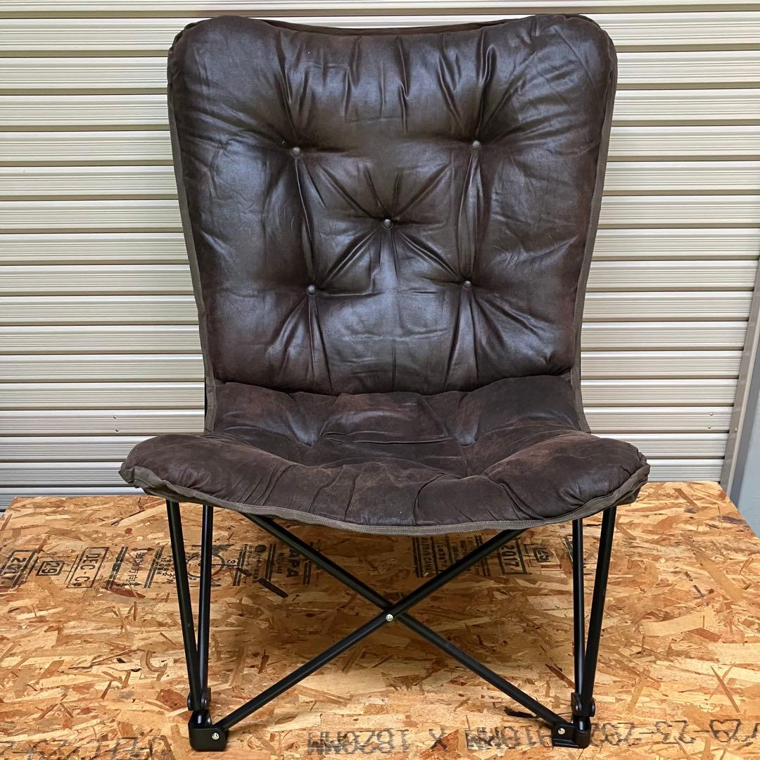 A2D78■NITORI ニトリ バタフライチェア ハイバック BR S01SS