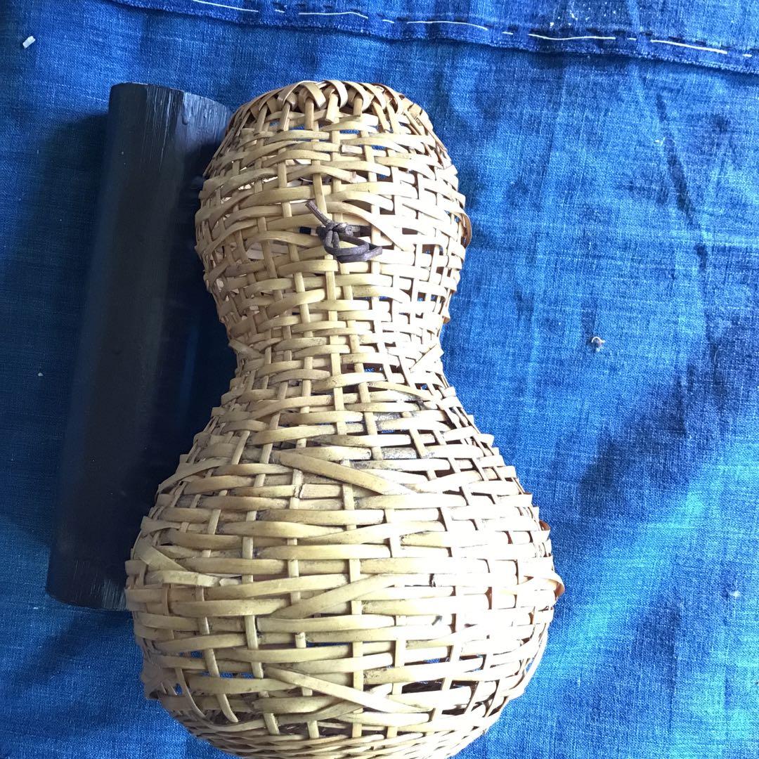 茶道具　花　竹籠　昭竹斎