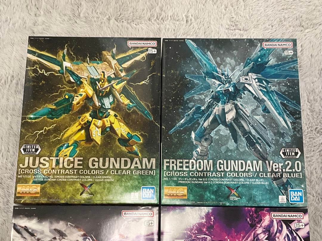 クロスコントラスト ジャスティス フリーダム エピオン ウイング ゼロ ガンダム