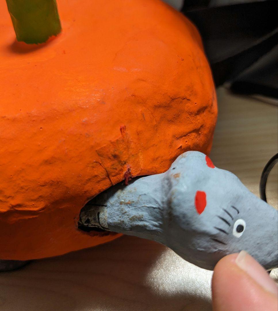 値下げ！【希少品】民芸品「唐茄子鼠」