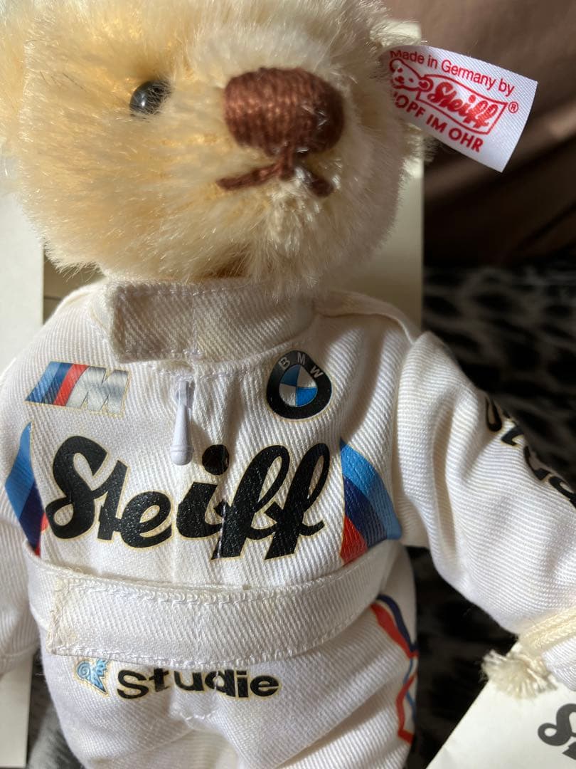Steiff  テディベア レーシングスーツ