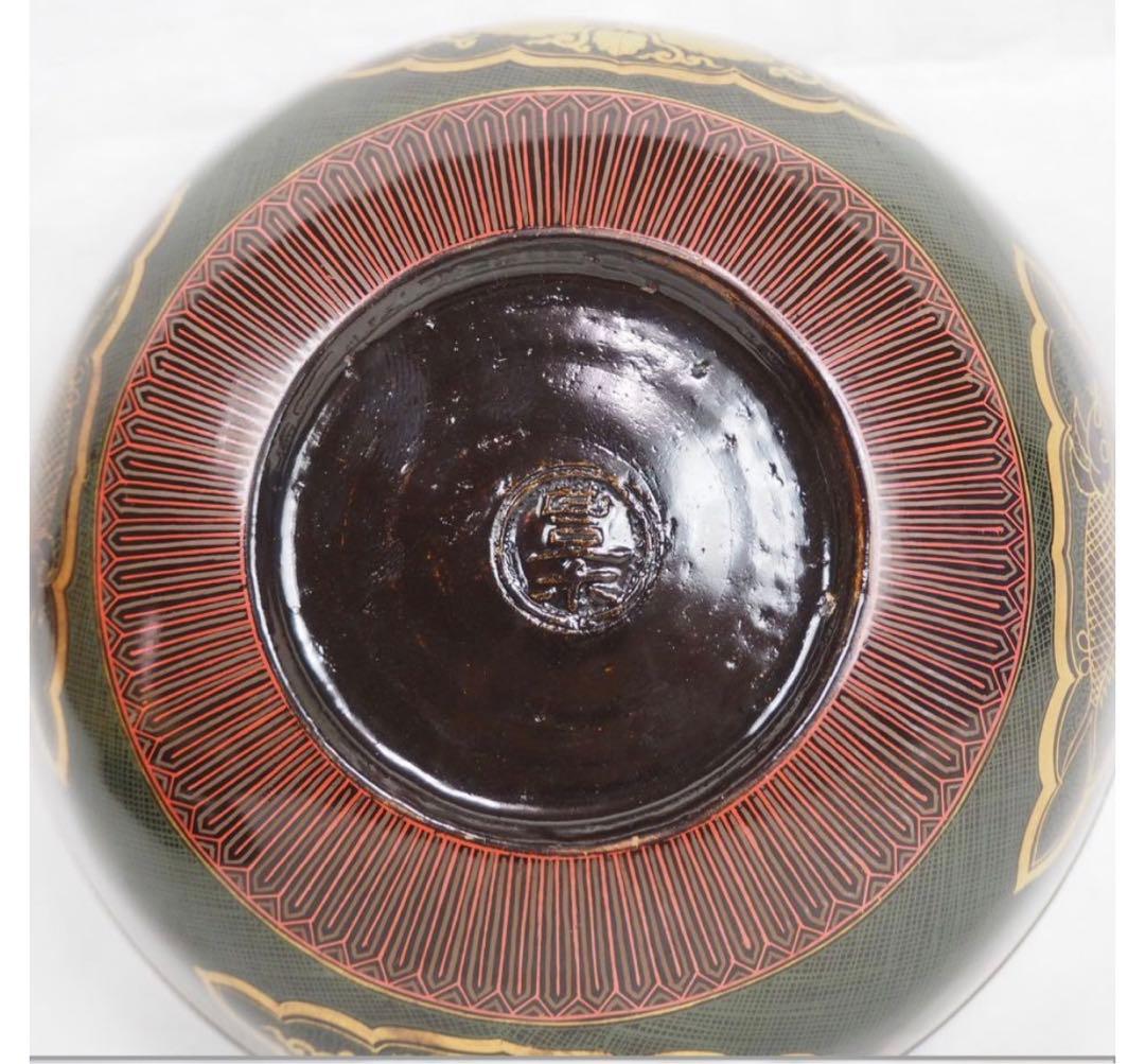 送料無料　　江戸期豊楽焼　食籠　箱付　本物保証　★大珍品★