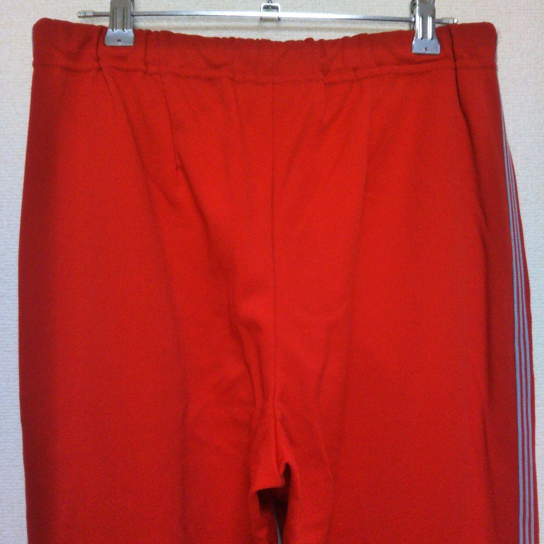 アディダス メンズO  赤 刺繍ロゴ ジャージパンツ トレパン 西ドイツ♡E18