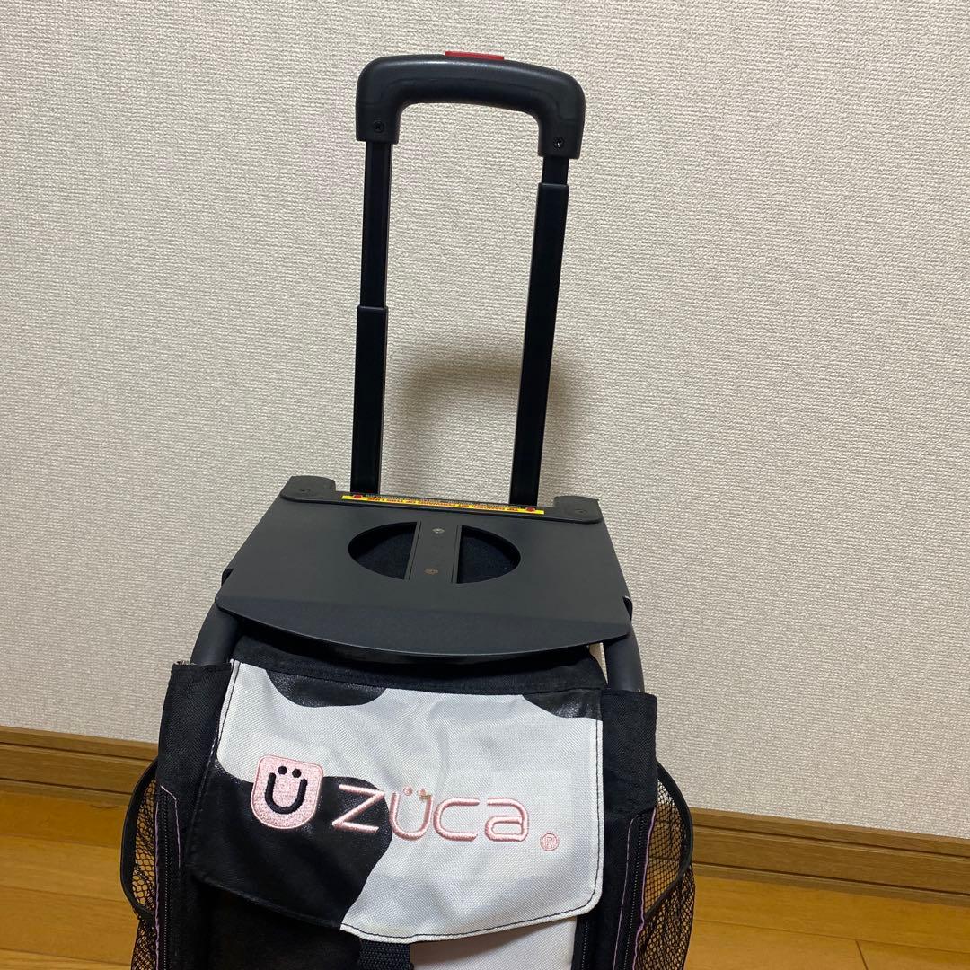 金欠緊急値下げ　ZÜCA キャリーカート 黒・白 牛柄　ビジネスバックセット