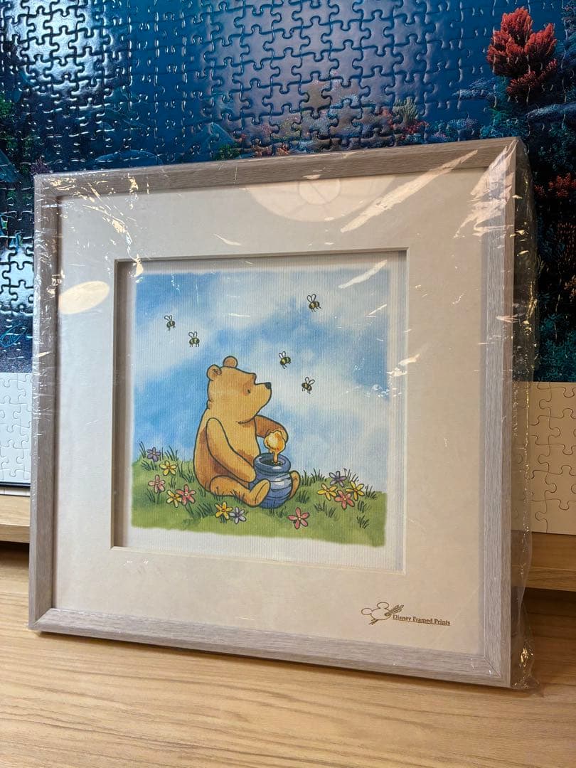 未使用保管　クラシックプー 額装アート framed prints 正規品