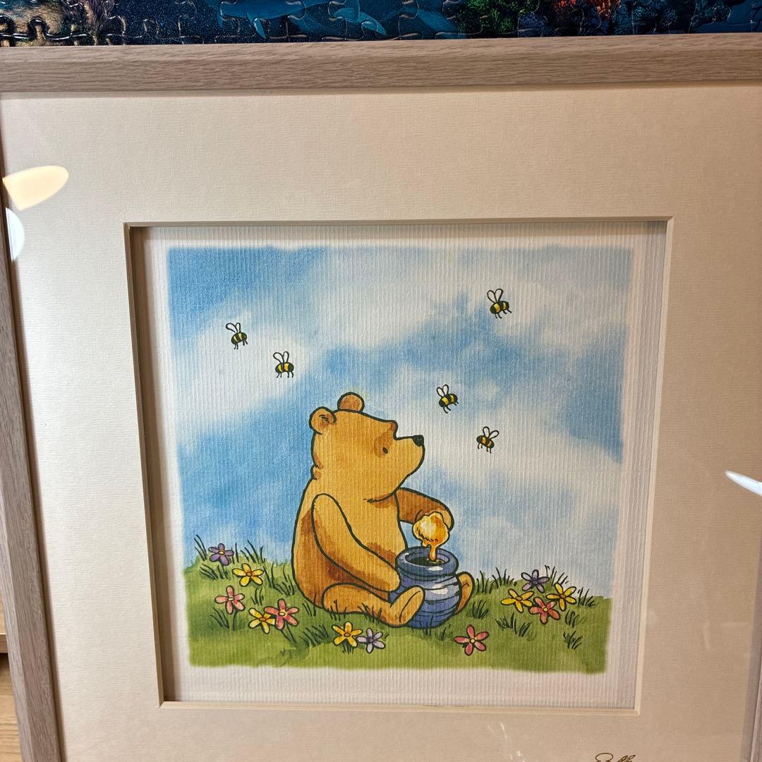 未使用保管　クラシックプー 額装アート framed prints 正規品