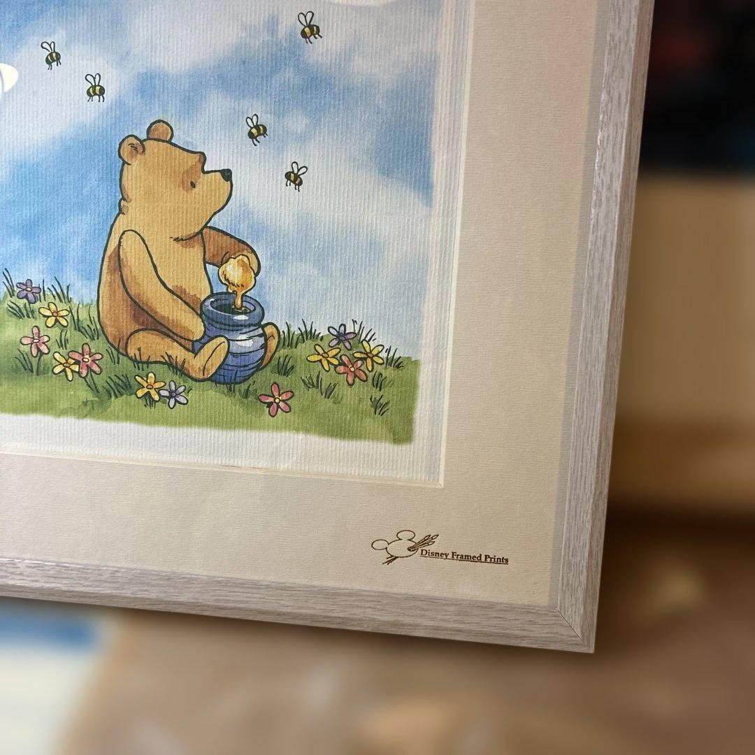 未使用保管　クラシックプー 額装アート framed prints 正規品