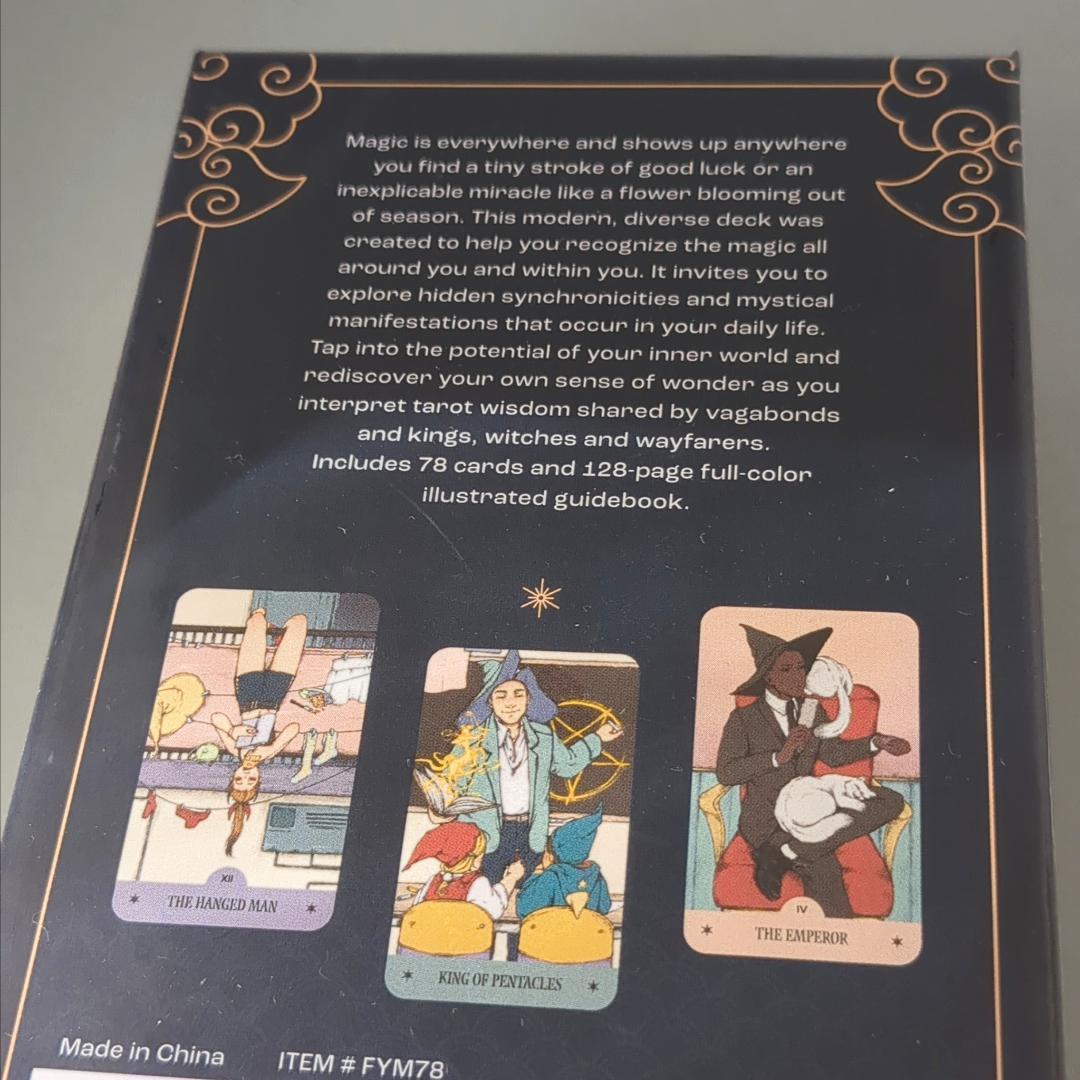 ★正規品タロットカード★キュート×現代的✨幸運や奇跡の内なる魔法を見つけるデッキ
