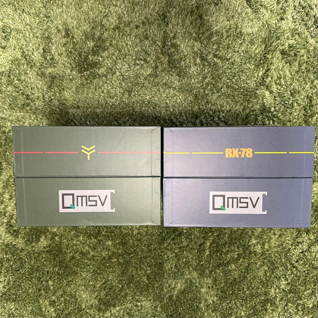 特大ソフビ QMSV 大河原邦男カラー ガンダム&ザク 20cm 1000個限定