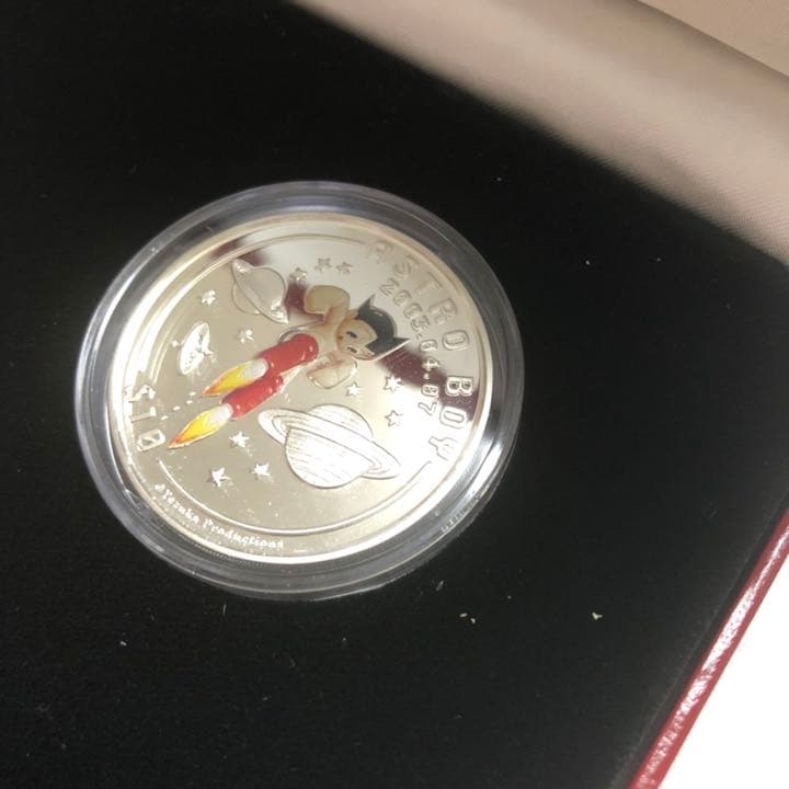 【限定】鉄腕アトム誕生　10ドル銀貨3種 Prセット　戦うアトム／ウラン　箱付き