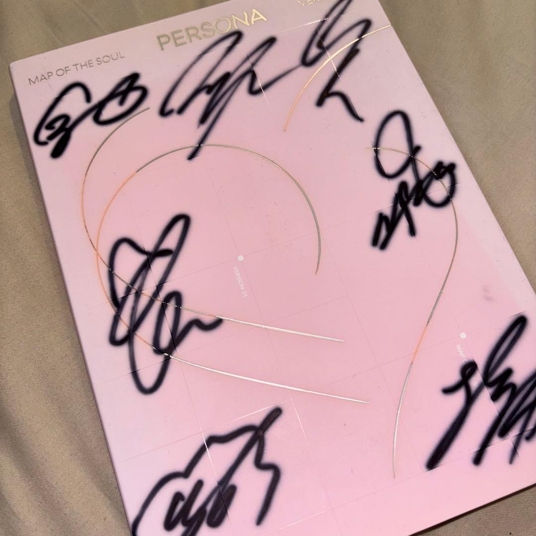 【BTS直筆サイン】MAP OF THE SOUL: PERSONA
