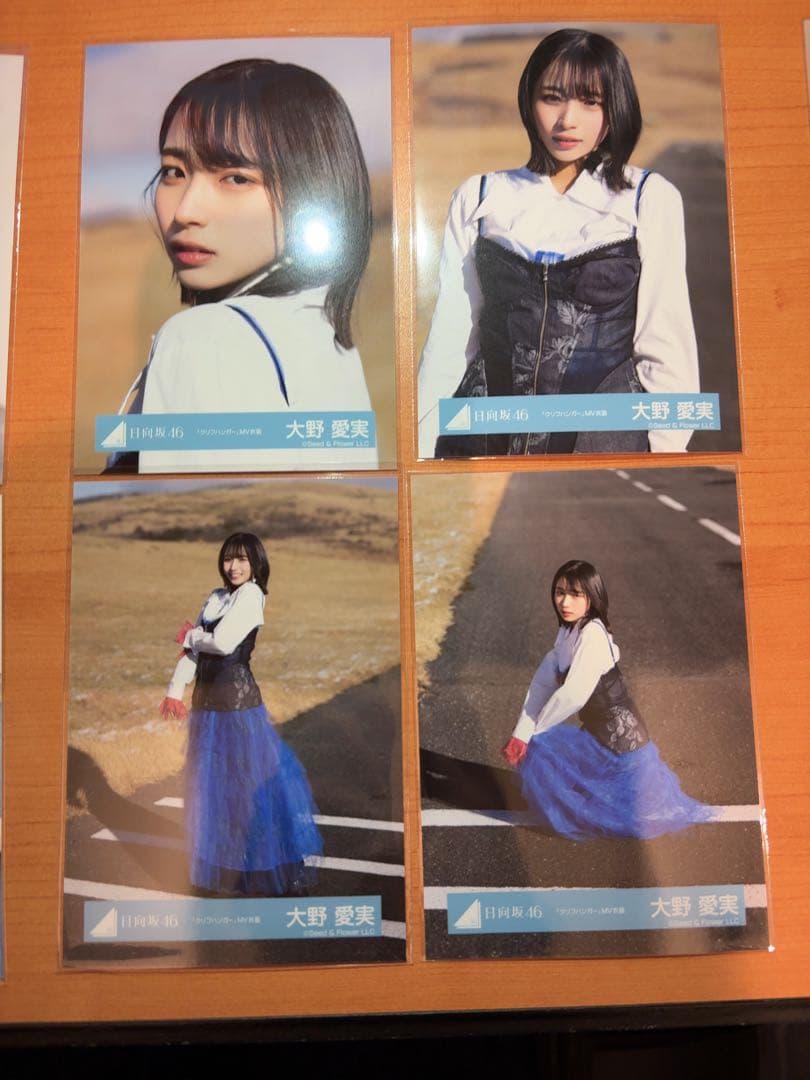 日向坂46 大野愛実 クリフハンガー MV衣装 生写真 12枚コンプ