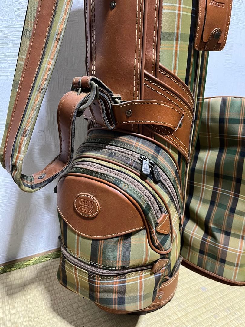 激レア！美品！ミズノ　MIZUNO CHECK SERIES 　キャディーバック