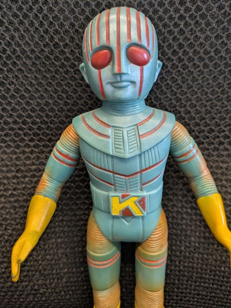 ソフビ　当時物　ロボット刑事　旧バンダイ　石ノ森章太郎　フィギュア　昭和　レトロ