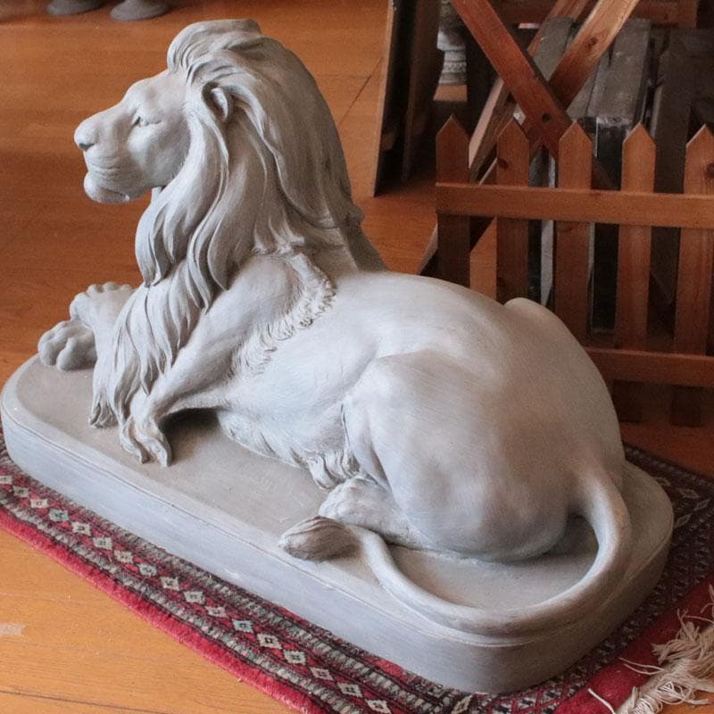 ライオン 彫刻オブジェ クラシックインテリア 143-160