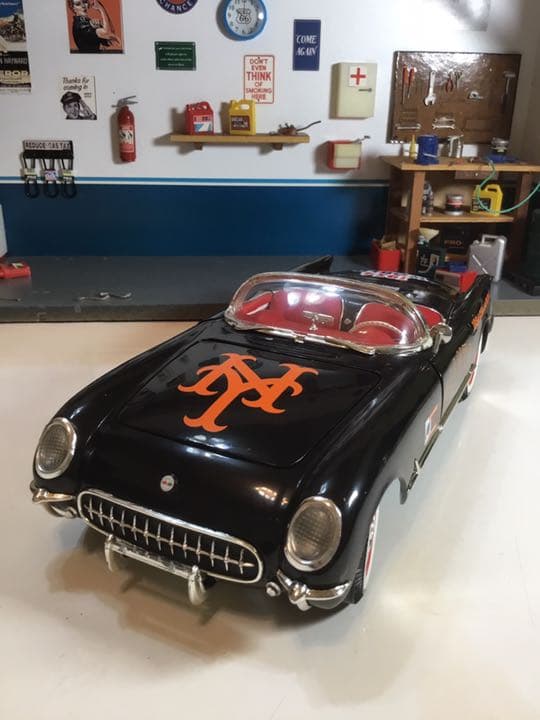 1954年NYジャイアンツ優勝記念コルベット&修理工場　美品