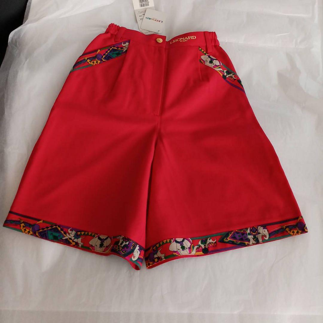 LEONARD レオナール スポーツ☆キュロット☆タグ付き新品未使用