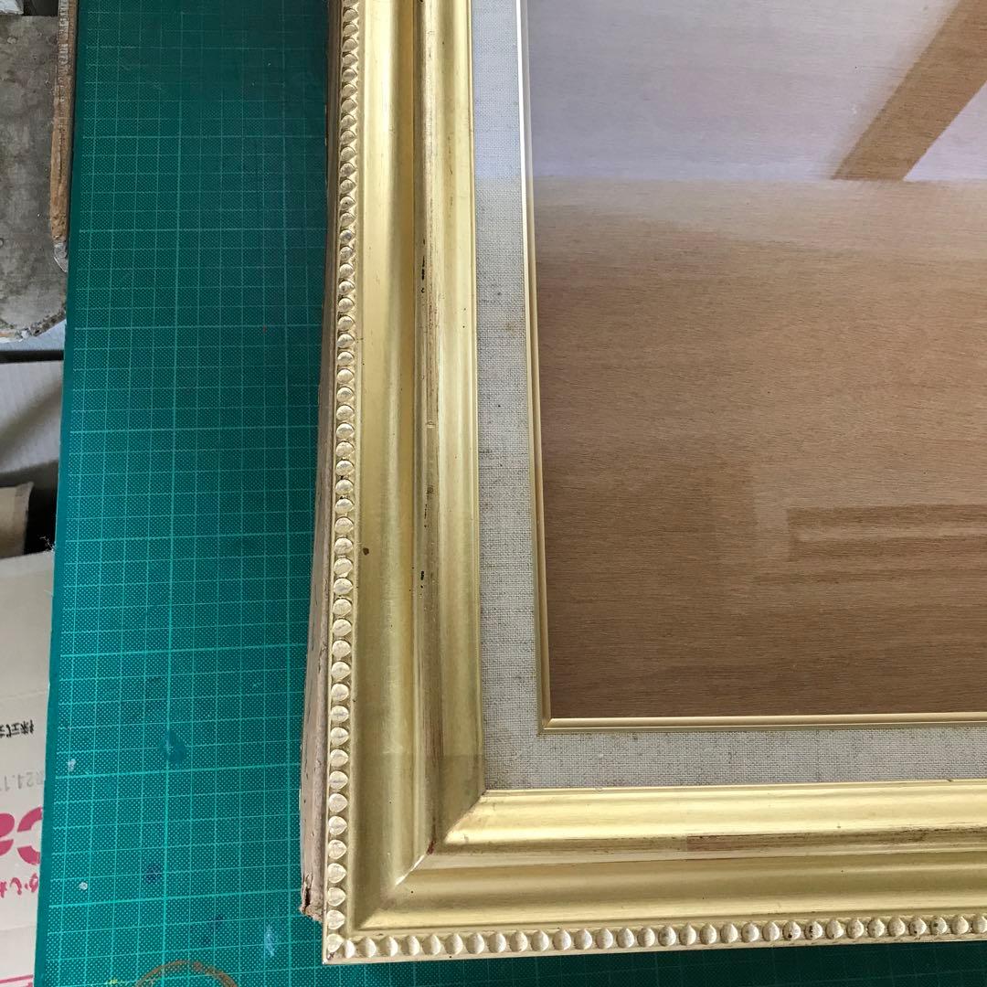 P9号 金額縁 油彩額縁 ゴールドフレーム