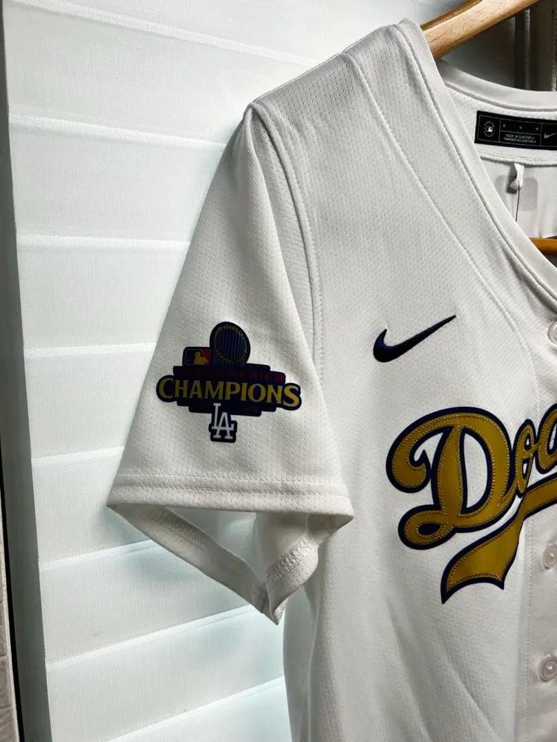 ドジャース ゴールドユニフォーム 大谷選手 ウィメンズ サイズM