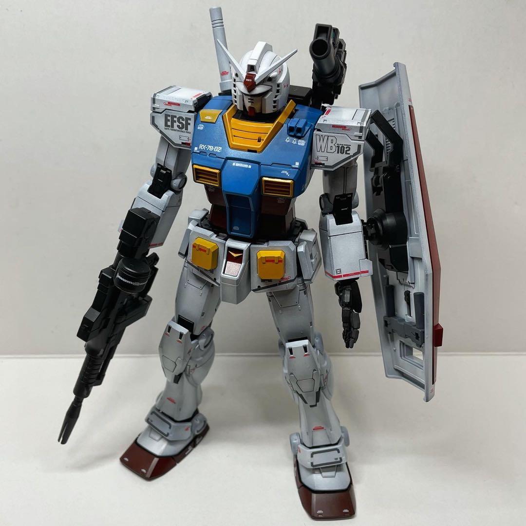 MG RX78-2 ガンダム オリジン版　エアブラシ塗装品