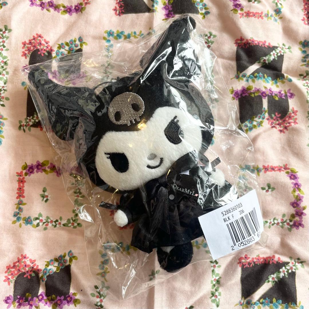 サンリオ　夢展望　クロミ　ぬいぐるみ　キーホルダー　マスコット　地雷系　ゴスロリ
