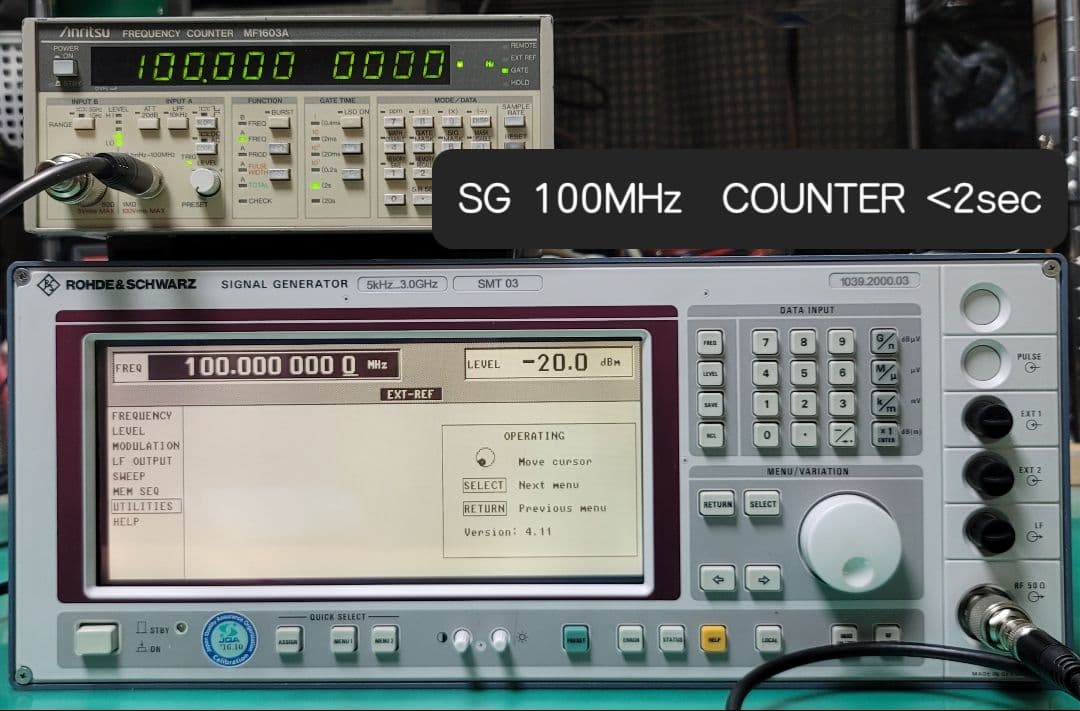 Anritsu 周波数カウンター MF1603A 0.1mHz-3GHz