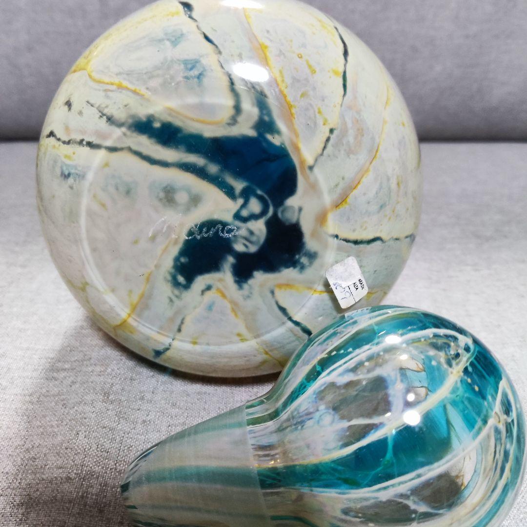 マルタガラス　イムディーナ ガラス 瓶 マルタガラス　Mdina Glass