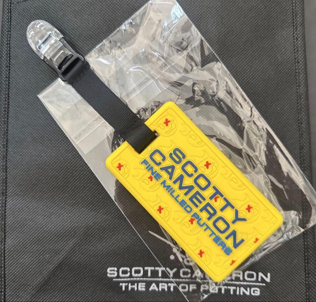 スコッティ キャメロン◆パターカバー リーシュ◆HHH 黄色ホットヘッドハリー◆