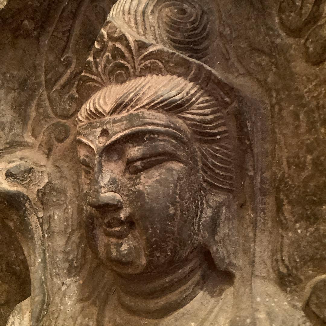 ガ(賀)様売約keep…中国初唐・末期「名品・石仏龕」南北朝時代・大乗仏教寺院