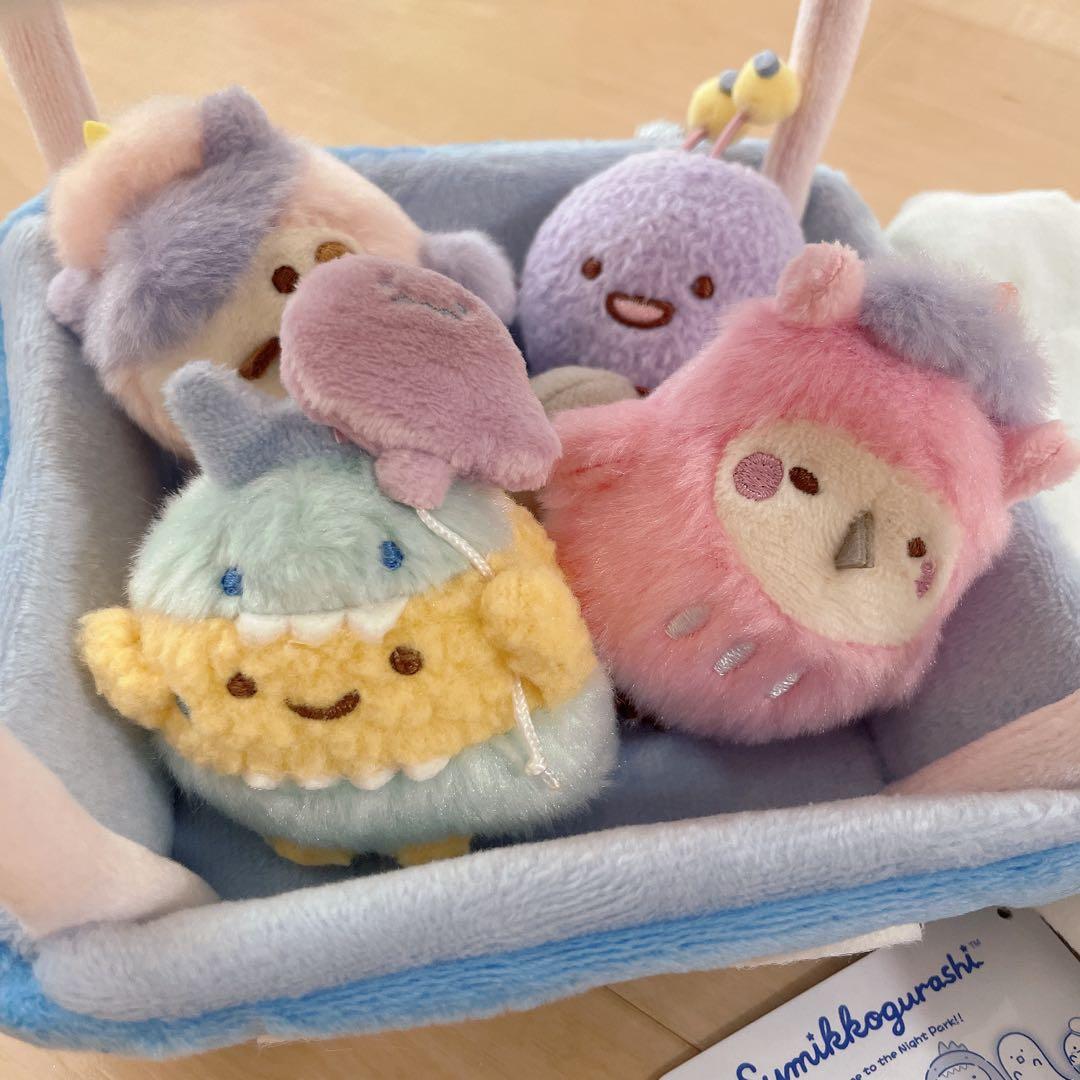 ☆新品未開封☆すみっコぐらし おばけのナイトパークテーマ シーンぬいぐるみ受注