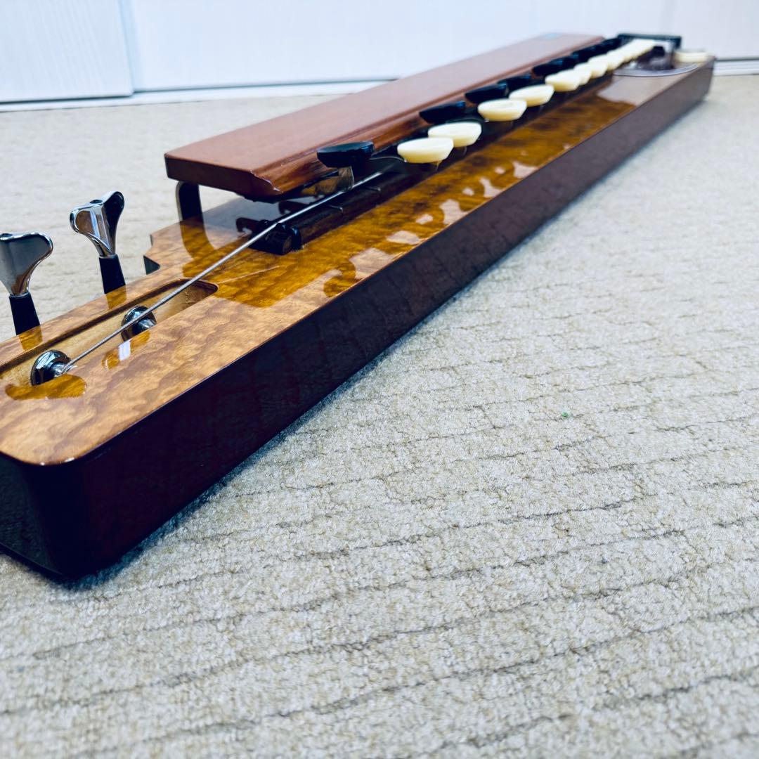 大正琴 琴伝流 ベース バス 松風 ハードケース 大正琴調子笛 接続ケーブル付