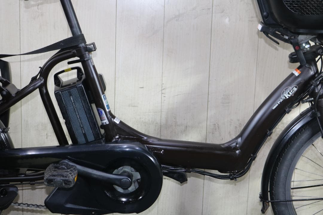 ヤマハPAS Kiss miniX863-2003 20型8.7AH 無光沢茶色