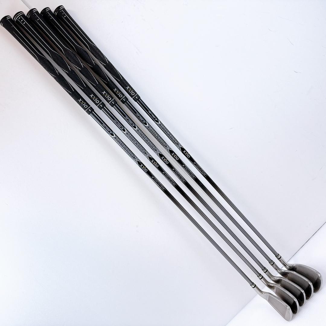 レフティ　XXIO7　アイアンセット　5本　純正カーボン（R）／ゼクシオセブン