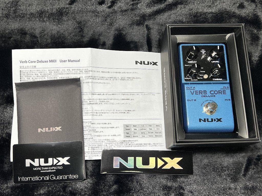 新品　NUX Verb Core Deluxe Reverb Pedal