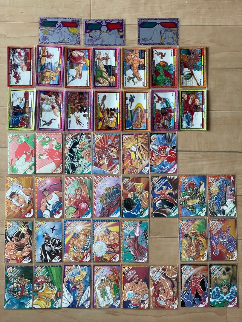 ストリートファイターⅡ トレーディングカード46枚 ロッテ バラ売り相談