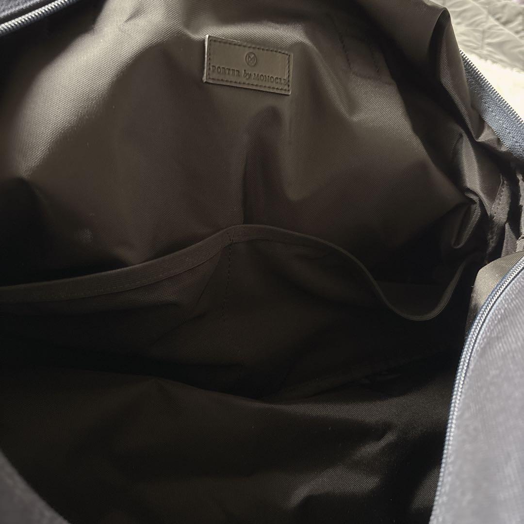MONOCLE×PORTER Boston Bag navy