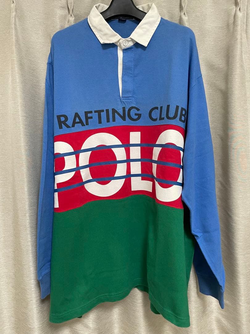 polo 1992 RAFTING CLUB ラガーシャツ オリジナル XL